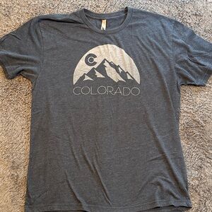 Next Level Apparel Colorado Mountain Tee - Charcoal